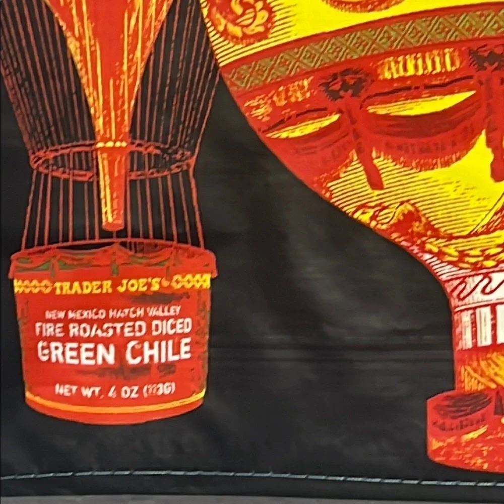 Trader Joe’s New Mexico Land of Enchantment Chile Reusable Plastic Tote Bag